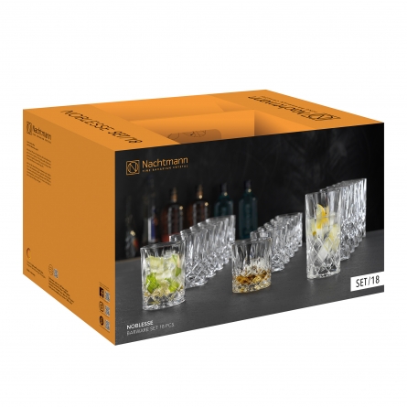 Noblesse Tumbler Set, 18-pack