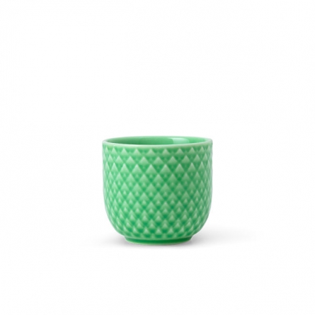 Rhombe Color Egg cup Ø5 cm green porslin