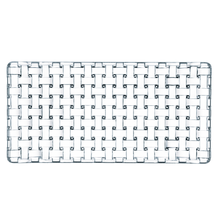 Bossa Nova Rectangular Plate 28x14 cm