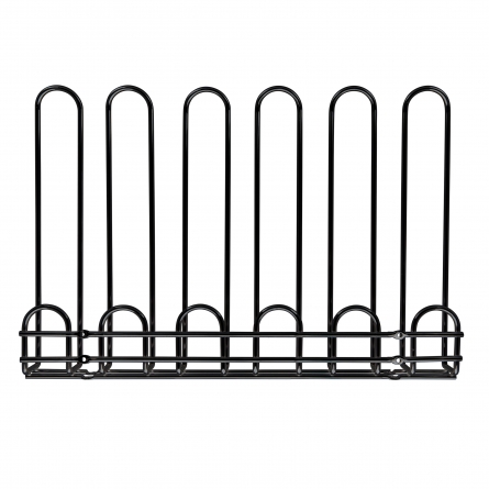 Glass Rack 15 Glasses, Black