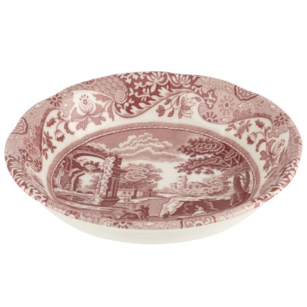 Cranberry Italian Deep Plate 15cm