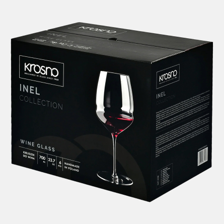 INEL Rotweinglas 70 cl, 6er-Packung