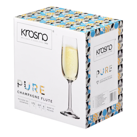 Pure Champagnerglas 17,5 cl, 6er-Packung