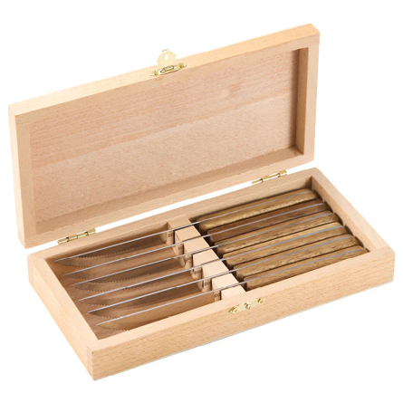 BBQ Stekkniv, 6-pack