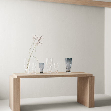 Squeeze Vase Blue, 34cm