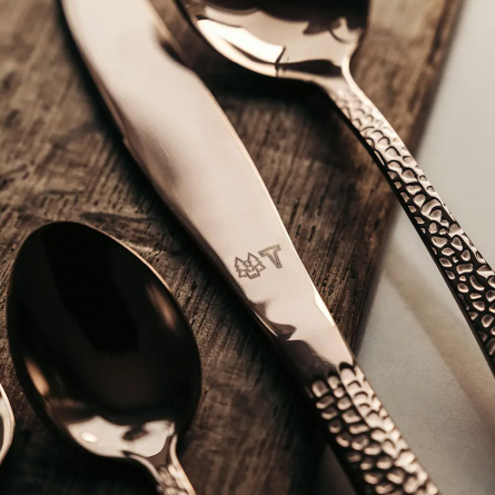 Frost Fenix bestickset 16 delar koppar