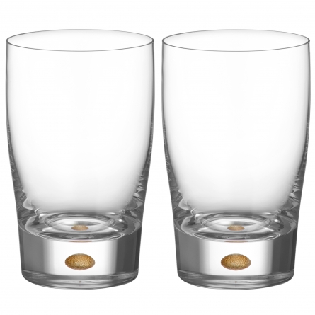 Intermezzo Gold Tumbler 25cl, 2-pack