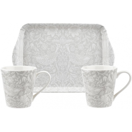 Pure Morris 2 pcs Mugs 18cl & Tray