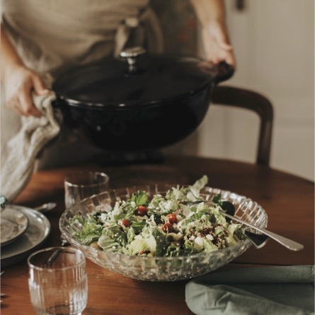 Glitter Salad Bowl