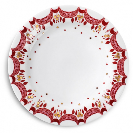 Guirlande Christmas plate Ø20 cm