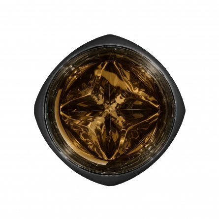 Norlan Rauk Heavy Whiskyglas Schwarz DOF, 35cl