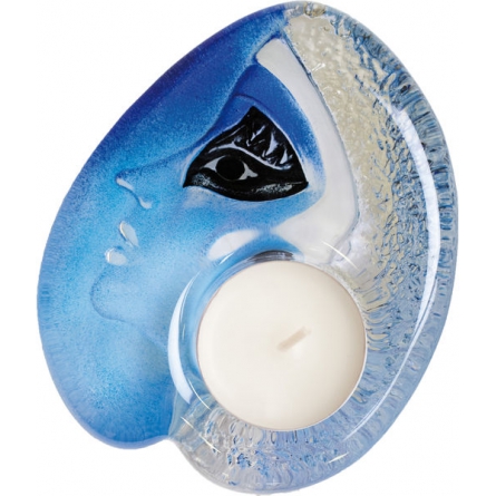 Athena votive blue