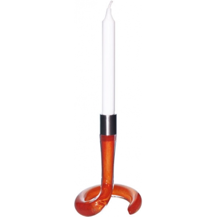 Cobra Ljusstake Röd, 17,5cm