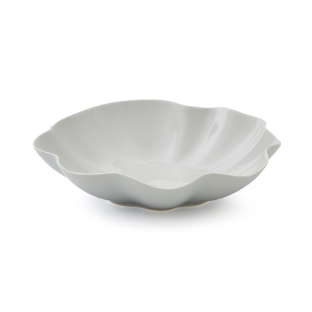 Floret Grey Large Serving Bowl, 33cm