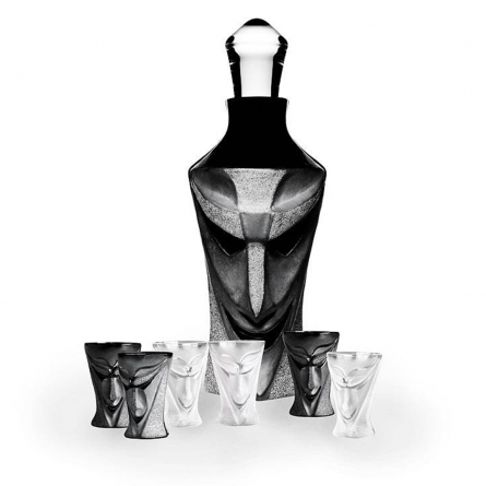 Rackarn Lucifer Shot Glass Black, 6cl