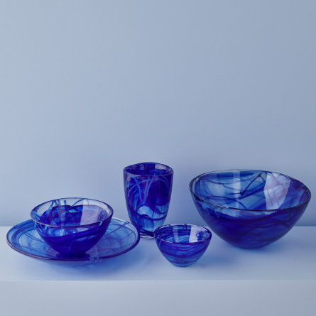 Contrast Bowl Blue, Ø 35cm