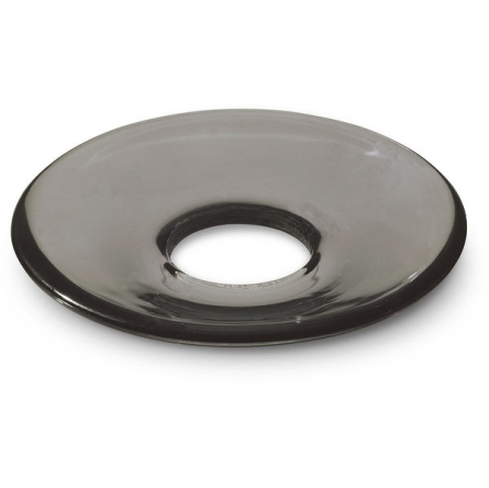 Ljusmanschett flat Smoke Ø 8,5 cm
