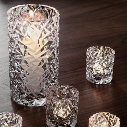 Carat Hurricane Lamp, H 25cm