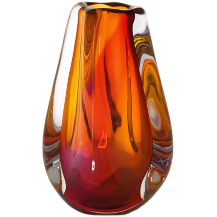 Lido Vase Amber H 22cm