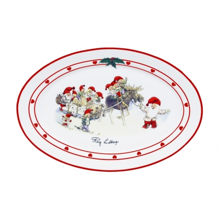 Christmas tableware platter, Ø 40cm