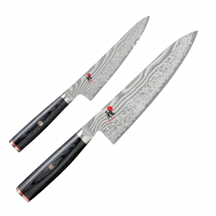 Miyabi 5000FCD RAW knivset, Gyutoh 20 cm & Shotoh 11 cm