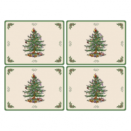 Christmas Tree Bordsunderlägg 40x30 cm 4-pack
