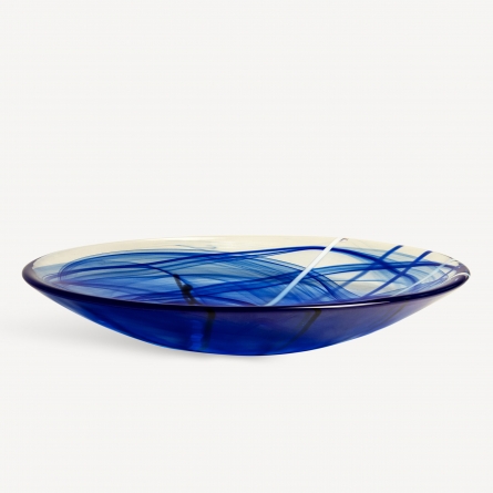 Contrast Dish Blue, Ø 38cm