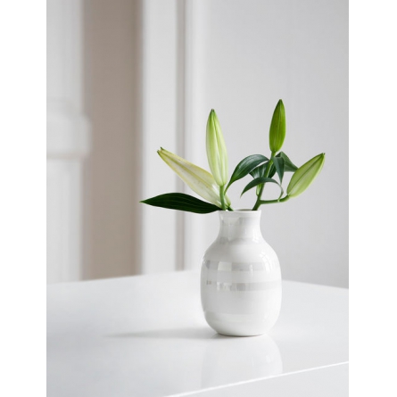 Omaggio Vas liten Pärlemor, 12.5cm