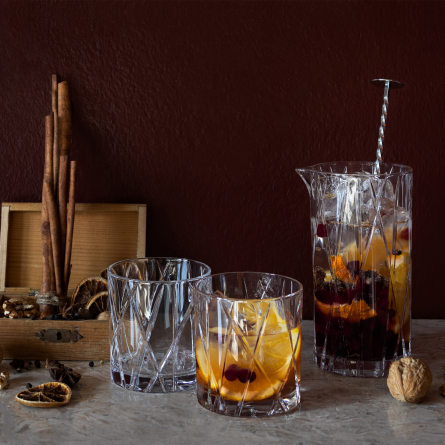 City Mixing Glass & Spoon, 65cl