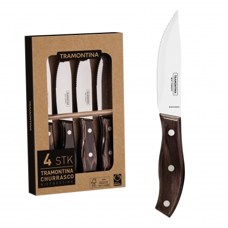 Tramontina Jumbo Grillkniv, 4-pack