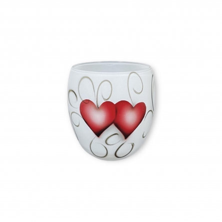 Crystal Ink Votive Heart