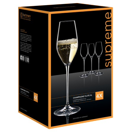 Supreme Champagneglas 30cl, 4-pack