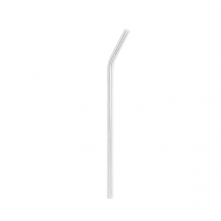 Glasspipe Straw Clear, 12-pack