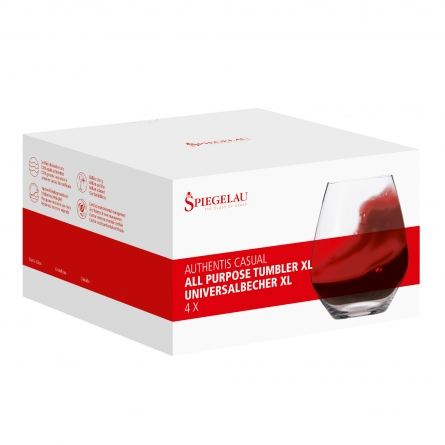 Authentis Casual Tumbler XL 62cl 4-Pack