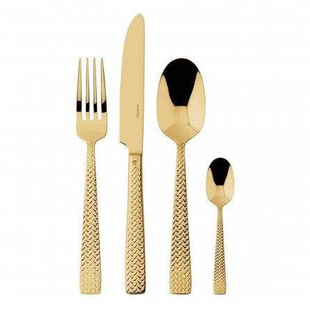 Cortina Gold Cutlery Set PVD, 24 pieces