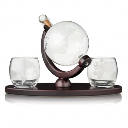 Globe Karaff & Whiskey Tumbler