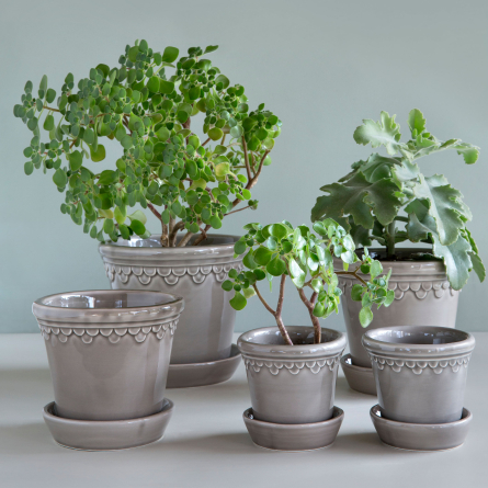 Copenhagen Pot Pearl Grey, Ø 14cm