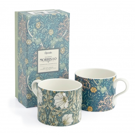 Seaweed & Pimpernel Mug 34cl, 2-pack