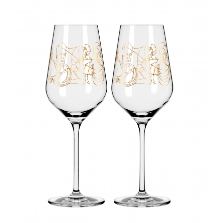 Sagengold White Wine Glass 38cl, 2-pack