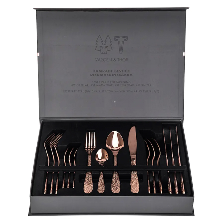 Frost Fenix bestickset 16 delar koppar