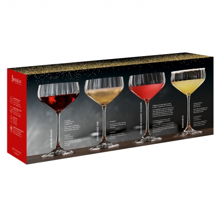 LifeStyle Champagne Coupe 30cl, 4-pack