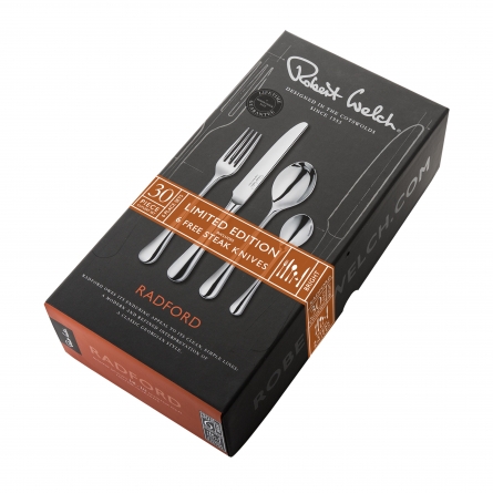 Radford Bright Cutlery Set, 24 pieces & 6 Steak Knives