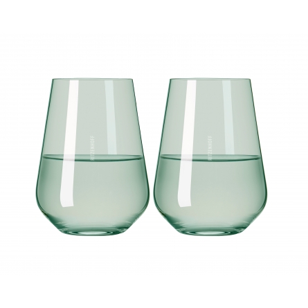 Green Fjordlicht Water Glass 54cl, 2-pack