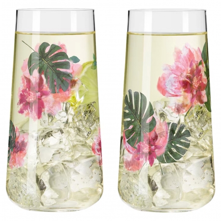 Sommersonett water glass 2-p Summer edition