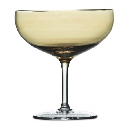 Happy Champagne Glass Yellow Coupé 28cl