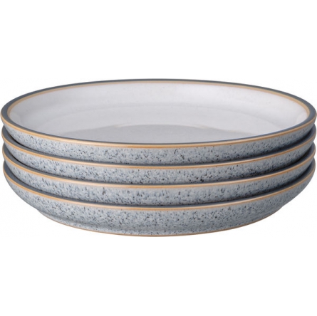 Studio Grå Coupe Tallrik, Ø 21cm 4-pack