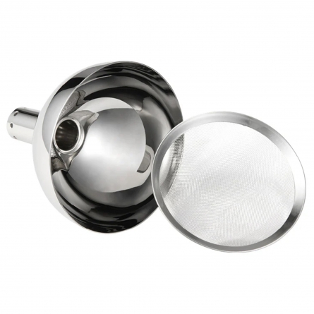 Valu Decanting Funnel & Sieve, Stainless Steel