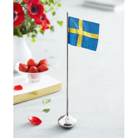 Bordsflagga svensk H35 cm