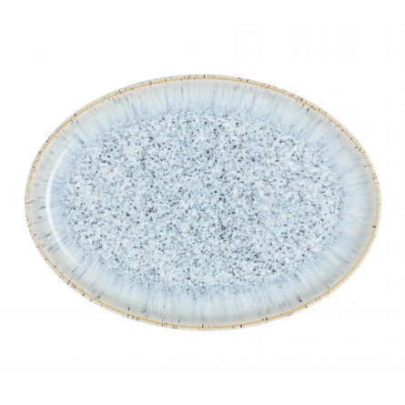 Halo Speckle small Oval Tray 19cm