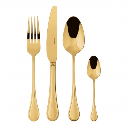 Royal Gold Cutlery Set PVD, 24 pieces